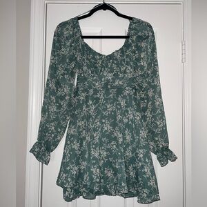 Floral Long Sleeve Dress